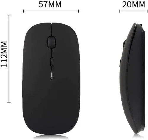 Vista 7 de Mouse Bluetooth para MacBook Pro, MacBook Air, portátil, iMac/iPad, mouse inalámbrico para MacBook Pro, MacBook Air/iMac/portátil/notebook/PC