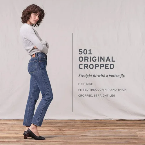 Vista 4 de Levi's Jeans cortos 501 para mujer