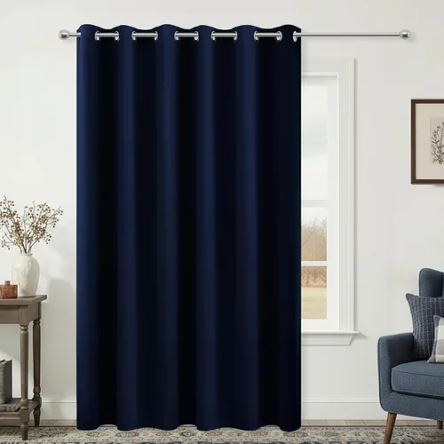 Vista 234 de KOUFALL Cortinas de Baño Aqua para Ventana, Juego de 2 Paneles Decoración Costera Cortinas Cortas Opacas para Ventana Pequeña de Cocina Puerta