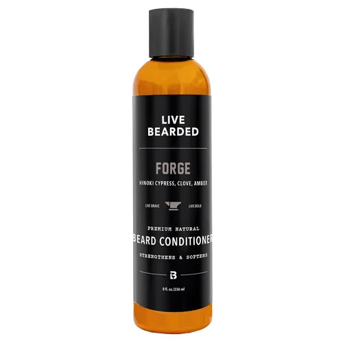 Vista 10 de Live Bearded Acondicionador para barba, 8 onzas líquidas, fortalece y suaviza el vello facial, fabricado en los Estados Unidos, ingredientes