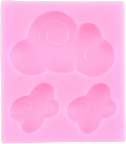 Vista 6 de Moldes de silicona para globos de aire caliente, para decoración de pasteles, decoración de cupcakes, pasta de goma de mascar de polímero