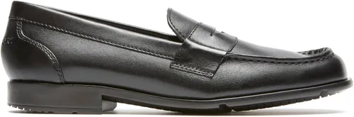Vista 4 de Rockport Mocasines clásicos para hombre, Negro, 8 ancho