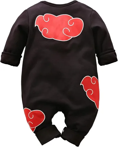 Vista 2 de Enterizo de algodón con botones y botones para bebés y niñas