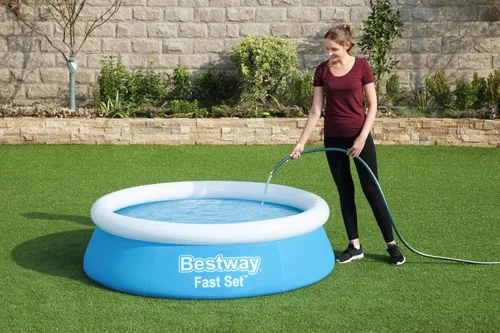 Vista 6 de Bestway Fast Set™ 6' x 20"/1.83m x 20.1 in Piscina