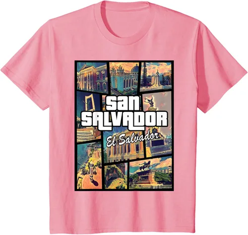 Vista 59 de Camiseta Orgullosa de San Salvador Capital El Salvador