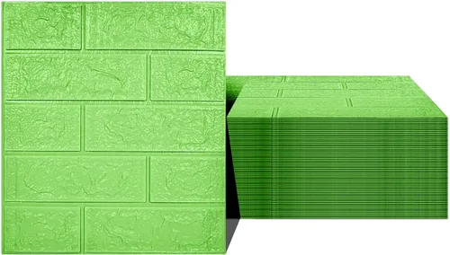 Vista 15 de 10 paneles de pared 3D negros, cobertura de 14.5 pies cuadrados, adhesivo imprimible con paneles de pared de espuma de polietileno autoadhesivos