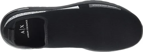 Vista 5 de AX ARMANI EXCHANGE Tenis bajos con logotipo para hombre
