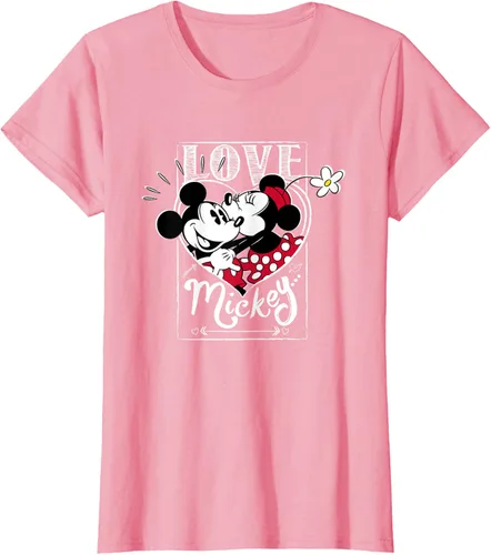 Vista 11 de Disney Mickey & Minnie Mouse Love Mickey - Camiseta para el día de San Valentín