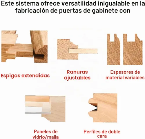 Vista 7 de Freud 99-763: Riel ajustable Premier de 1-11/16" (diámetro) y broca de ajuste - Cuenta redonda