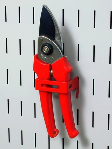 Vista 13 de Juego de accesorios ranurados Wall Control para estación de trabajo, Rojo, KT-400-WRK R