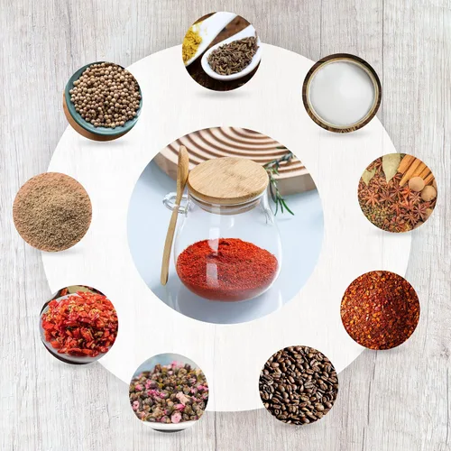Vista 7 de Joeyan Tarro de vidrio con tapa hermética de bambú y cuchara adjunta, recipiente de condimentos para especias de azúcar y sal de 12 onzas, olla