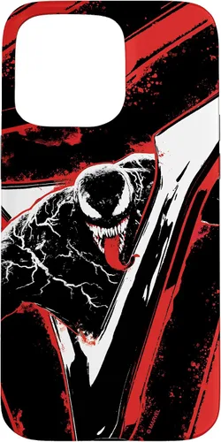 Vista 31 de Marvel Venom: Let There Be Carnage - Carcasa para iPhone 17, color rojo y negro