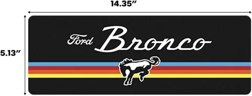 Vista 41 de Ford Logo Evolution - Letrero de metal vertical en relieve – Letrero vintage de Ford para garaje o cueva de hombre