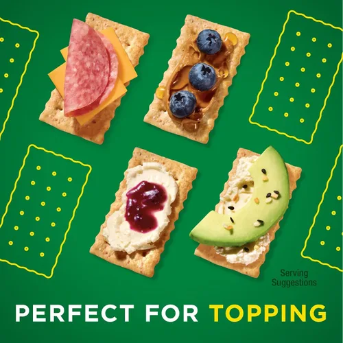 Vista 5 de Club Snack Stacks - Galletas para el almuerzo, tamaño familiar, original, caja de 18.8 onzas (9 pilas)