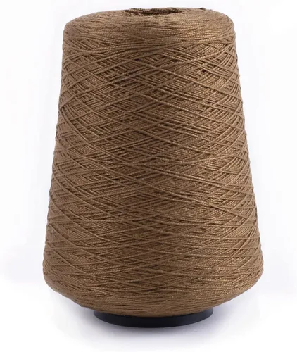 Vista 20 de Silk City Fibers, 5/2 Perle Mercerized Cotton Weaving Yarn pino