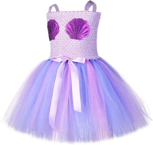 Vista 3 de JerrisApparel - Disfraz de sirena para niñas
