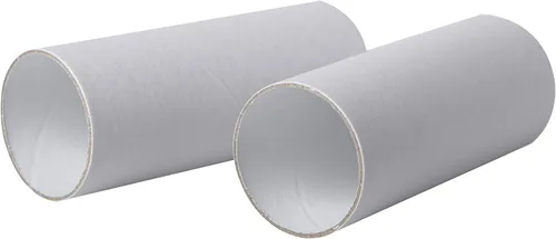 Vista 4 de Paquete de 120 tubos de cartón para manualidades, rollos de manualidades, tubos redondos, rollos de papel higiénico, tubos de cartón