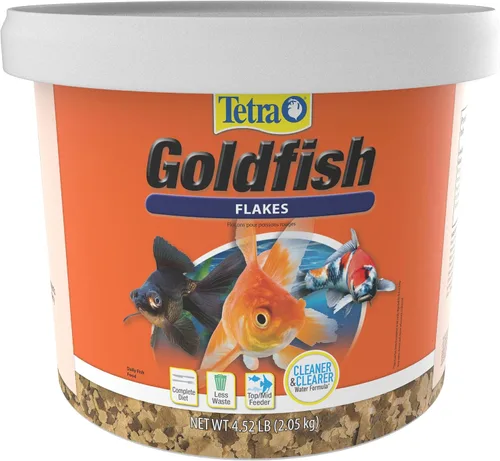 Vista 19 de Tetra Goldfish Flakes, dieta nutricionalmente equilibrada para peces de acuario, copos enriquecidos con vitamina C, 0.42 onzas
