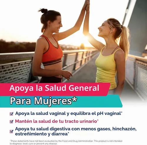 Vista 2 de Innate Vitality Probióticos para mujeres, 50 mil millones de UFC, 17 cepas probadas, 60 cápsulas vegetales, formuladas con prebióticos y extracto