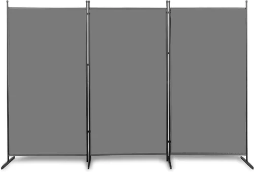 Vista 13 de Divisor de habitación, 6 pies de alto, plegable, de privacidad, separador de habitación portátil para separador, divisores de pared independientes