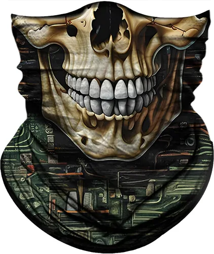 Vista 9 de Obacle Bandana máscara facial cuello polaina tubo máscara hombres mujeres para protección solar contra el polvo