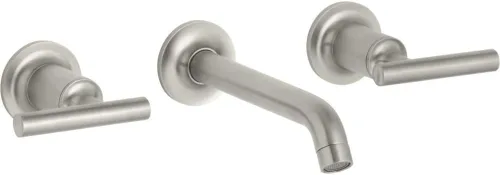 Vista 30 de Kohler T14413-4-BGD Purist - Grifo de pared para lavabo Negro mate