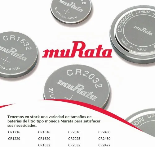 Vista 5 de Murata Batería CR2032 3V Litio Moneda Celda - Reemplaza Sony CR2032 (2 Baterías)