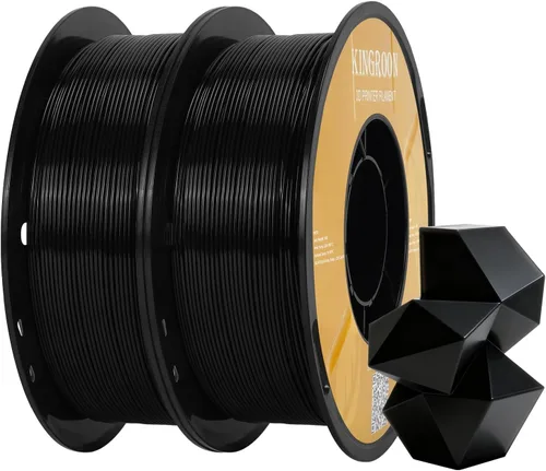 Vista 54 de Kingroon Paquete de filamento PLA de alta velocidad para impresora 3D de 1.75 mm, filamento rápido para impresora 3D para impresión hiper rápida