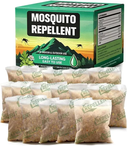Vista 13 de Repelente de mosquitos para patio al aire libre, disuasorio