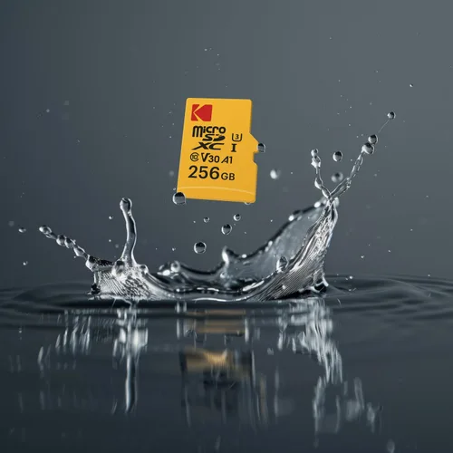 Vista 6 de Kodak Tarjeta MicroSDXC UHS-I U3 V30 A1 de 256 GB con adaptador - Velocidad de lectura de hasta 95 MB/s - Velocidad de escritura de hasta 85 MB/s