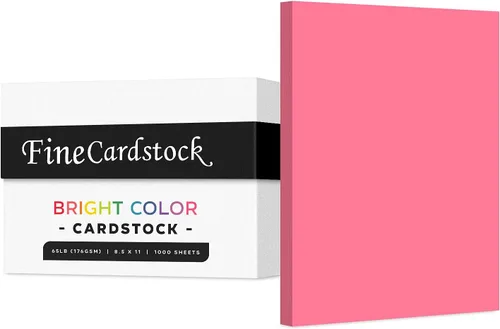 Vista 31 de Papel de alta calidad para tarjetas de colores, caja de 1000 hojas, cartulina de peso medio de 65 libras, perfecta para suministros escolares, artes