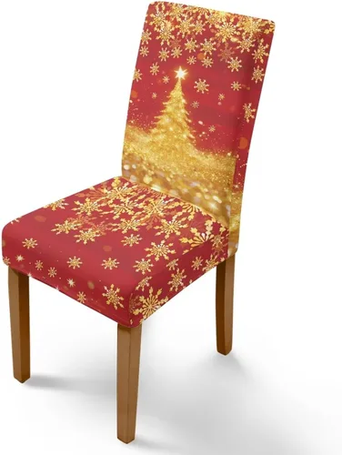 Vista 18 de Rnyleeg Juego de 1 fundas para sillas de comedor de Navidad, fundas para sillas de comedor, diseño étnico, diseño étnico, suave, lavable, para Arco
