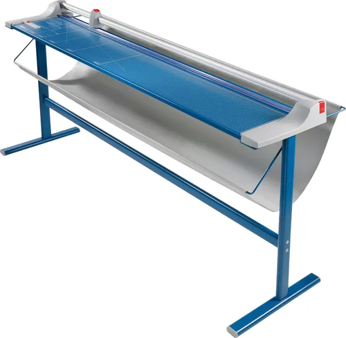 Vista 9 de Dahle 446s - Cortadora rotativa prémium con soporte, longitud de corte de 36 pulgadas, capacidad de 25 hojas, autoafilado, abrazadera automática