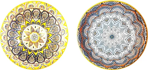 Vista 9 de Chandler Cuencos de porcelana (corazón, 2 cuencos)