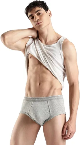 Vista 3 de Calvin Klein underwear Men's Cotton Classics 3-pack Brief 3 Negro