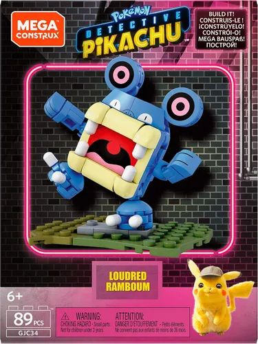 Vista 2 de Mega Construx Pokemon Detective Pikachu Loudred