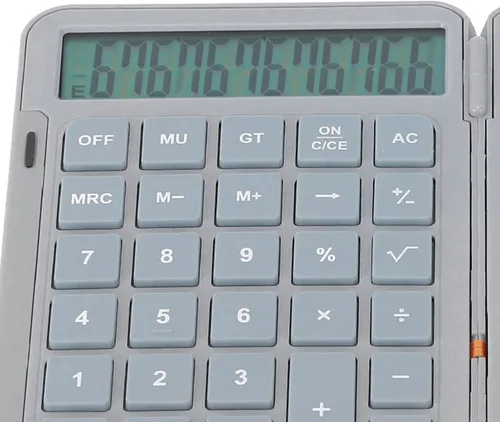 Vista 6 de Calculadoras de oficina, contador recargable con tableta de escritura, calculadoras de escritorio de pantalla grande de 12 dígitos con bolígrafo