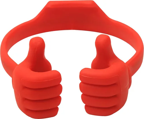 Vista 23 de Honsky Thumbs-up Soporte Porta Teléfono Celular, Soporte Base para Tableta para Escritorio de Mesa Smartphone Teléfono Celular Teléfono Móvil Rosado