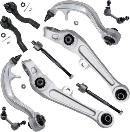 Vista 162 de Detroit Axle - Kit de suspensión delantera de 10 piezas para Chevrolet Trailblazer GMC Envoy 2004-2007 2005 2006 Soportes de brazo de control