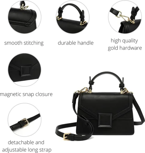 Vista 5 de Scarleton Top Handle Purses for Women Satchel Shoulder Bag Purse Crossbody Bags for Women Handbags for Women H2086