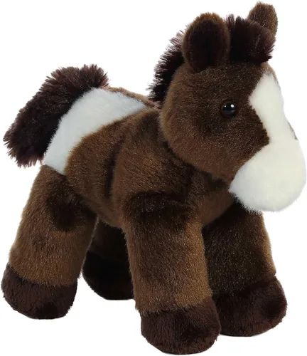Vista 9 de Aurora® Adorable Mini Flopsie™ Mei Mei™ Animal de peluche, facilidad juguetona, compañeros atemporales, color blanco, 8 pulgadas