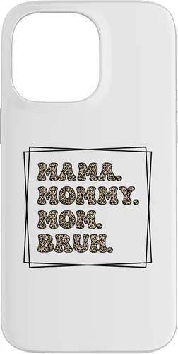 Vista 21 de Mama Mommy Mom Bruh Groovy Mommy Funny Mom Mothers Day Case for iPhone 16
