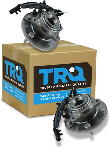 Vista 120 de Conjunto de rodamiento de rueda delantera de 2 piezas y buje TRQ Compatible con Pontiac Solstice 2006-2009 Saturn Sky 2007-2010