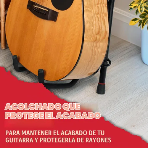 Vista 5 de Gator Frameworks - combinación de asiento para tocar y apoyar la guitarra (GFW-GTR-SEAT)