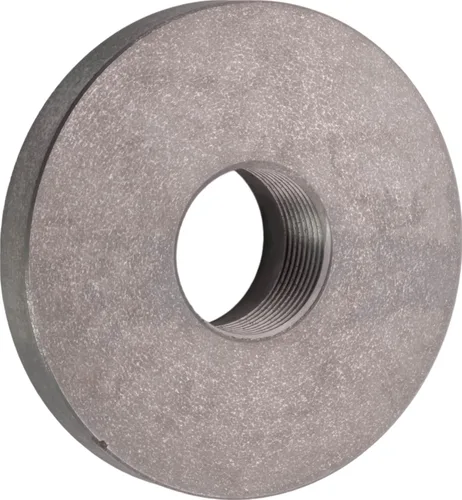 Vista 5 de CME Portabrocas de torno independiente de 4 mandíbulas de 5 pulgadas con placa de respaldo semiacabada roscada de 2 1/4"-8, máquina para adaptarse a