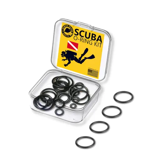 Vista 5 de Save A Dive - Kit de juntas tóricas Nitrox Oxygen O2 compatible con válvula de cilindro regulador y reparación de mangueras SAE Aerospace Standard