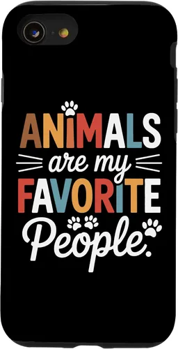 Vista 18 de Pet Parent Animals are My Favorite People Fur Family Case for iPhone XR