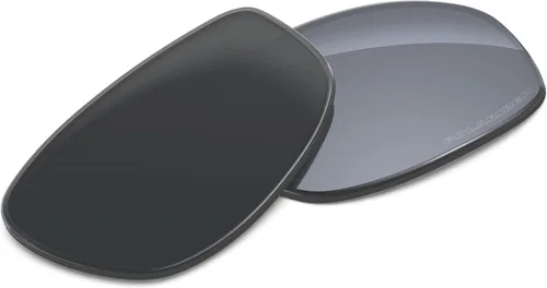 Vista 3 de Tintart Lentes de repuesto compatibles con Oakley Juliet Polycarbonate Polarized Etched-Silver Metallic