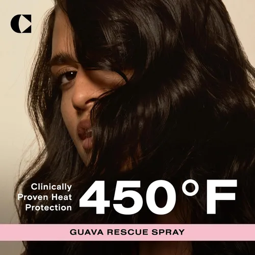 Vista 8 de Ceremonia Guava Rescue Spray UV + Heat Protective Detangler, 6.7 fl oz