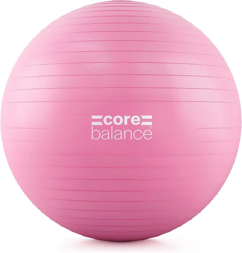 Vista 10 de Core Balance Pelota de ejercicio para entrenamientos, resistente a estallidos y antideslizantes, pelota de yoga suiza para embarazo, estabilidad